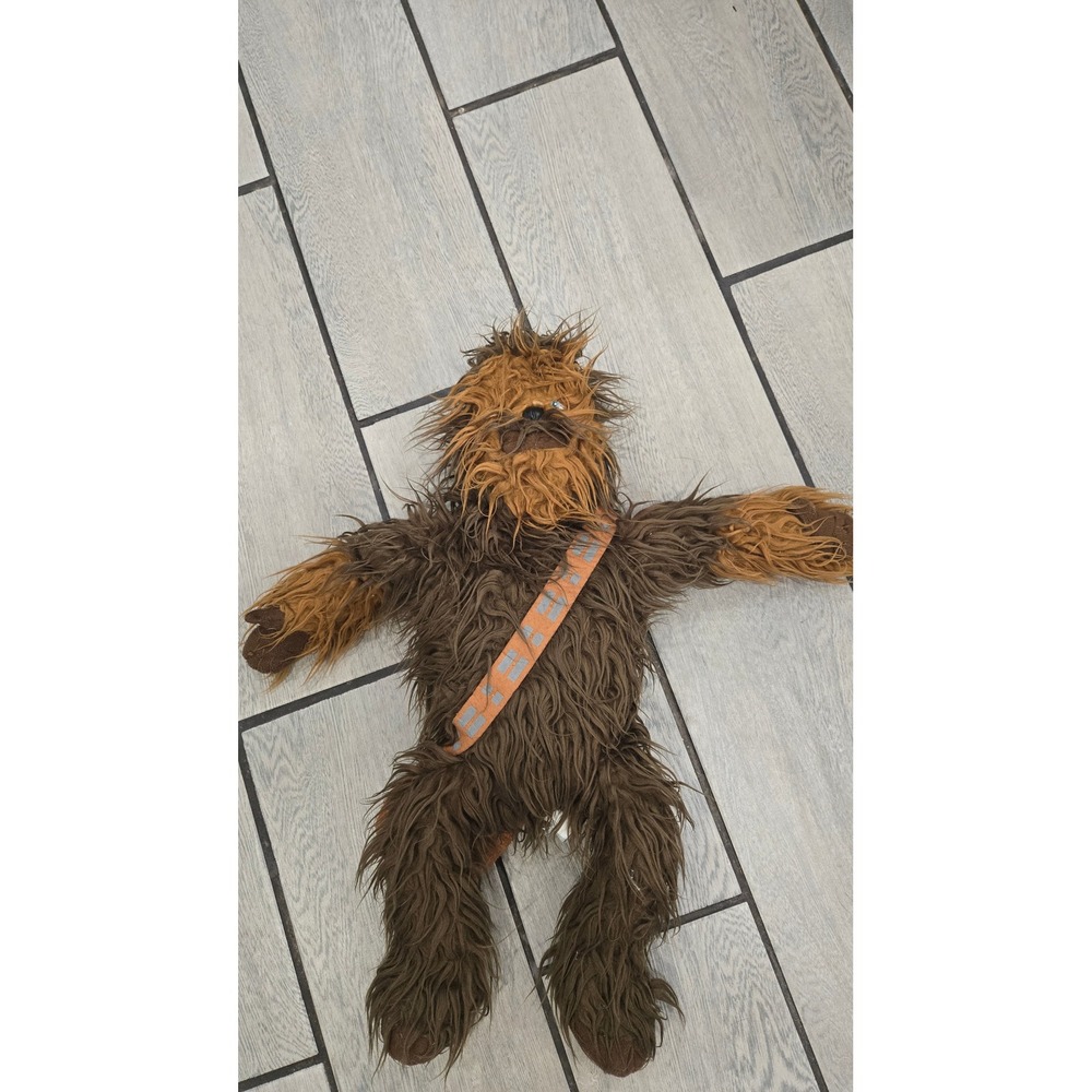 Star Wars Chewbacca Plush Wookiee Shaggy Faux Fur Jay Franco & Sons Lucasfilm